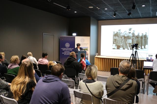 Andas Ozoliņas lekcija "Lāčplēša Kara ordeņa tapšanas vēsture" 11. novembrī